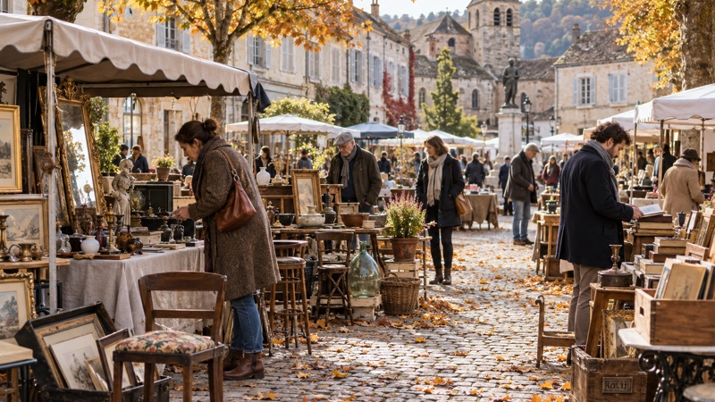 Illustration : Brocantes d’automne 2026 : bien préparer une sortie quand les journées raccourcissent