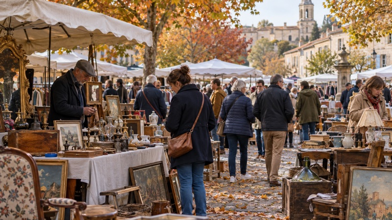 Illustration : Brocantes d’octobre 2026 : comment organiser ses sorties malgré une météo changeante