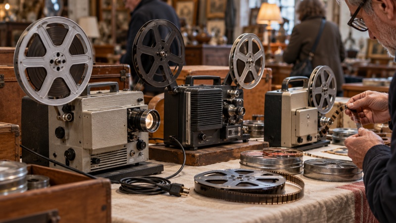 Illustration : Projecteurs Super 8 vintage : les contrôles avant achat