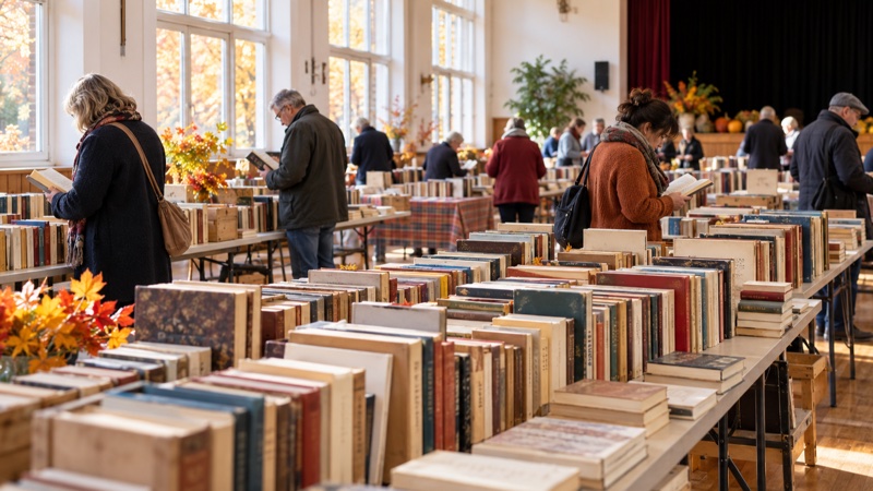 Illustration : Bourses aux livres d’automne 2026 : bien choisir ses ouvrages d’occasion