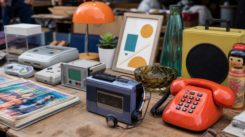Illustration : Dix idées de décoration à petit prix trouvées en vide-grenier