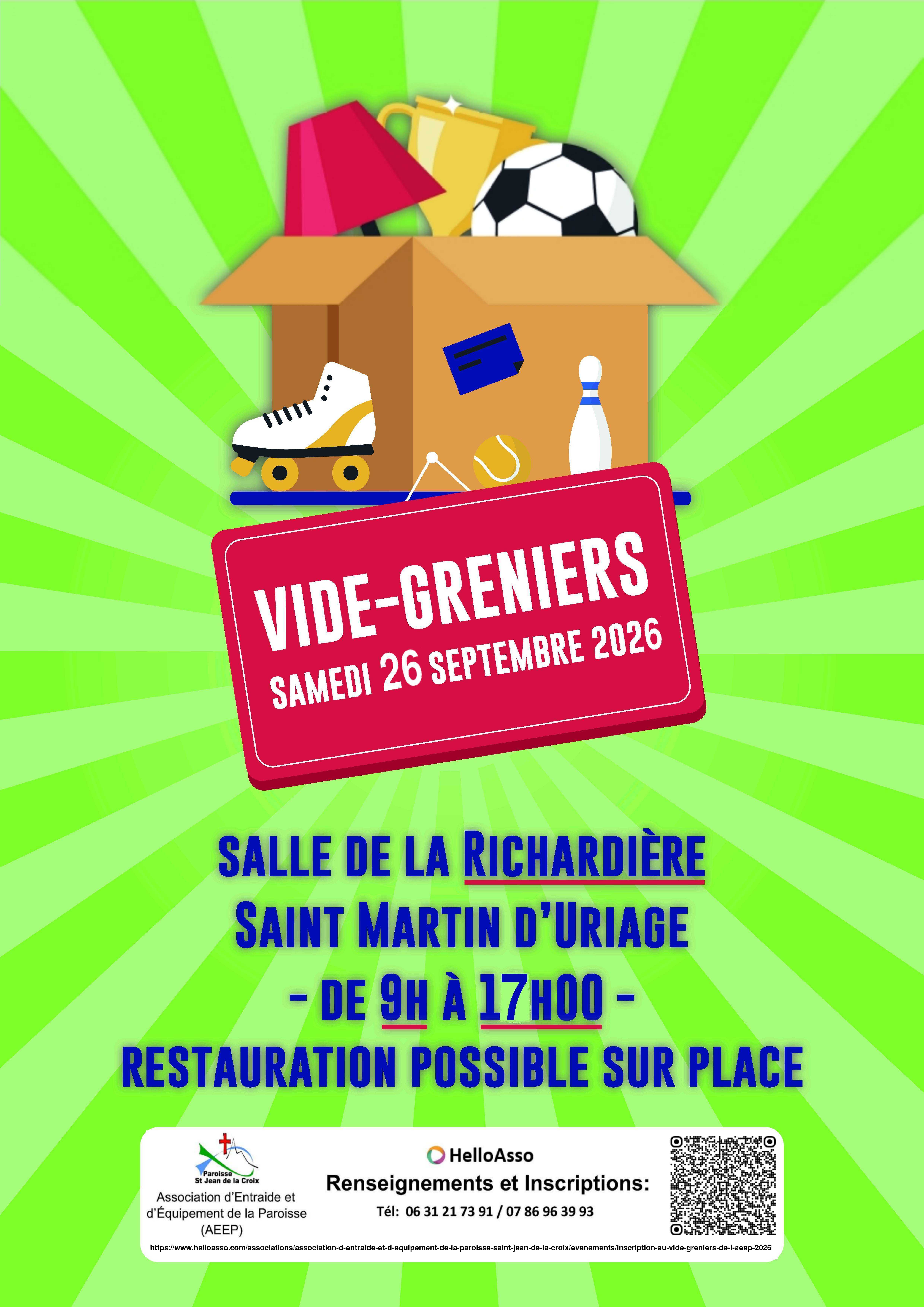 Photo de Vide-greniers de l'AEEP 2026