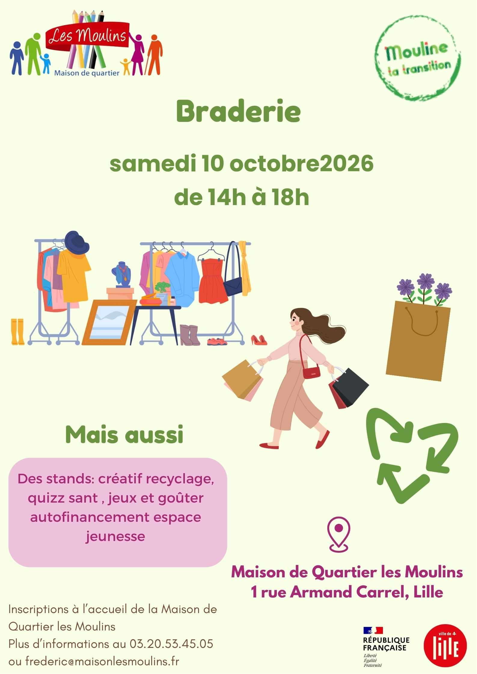 Photo de Braderie Maison de quartier les moulins