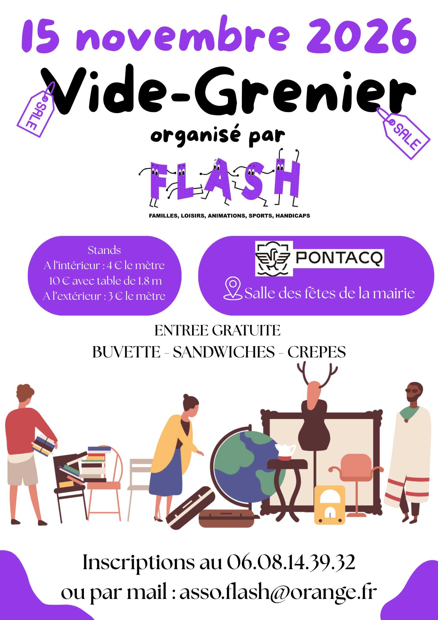 Photo de VIDE GRENIER F.L.A.S.H.