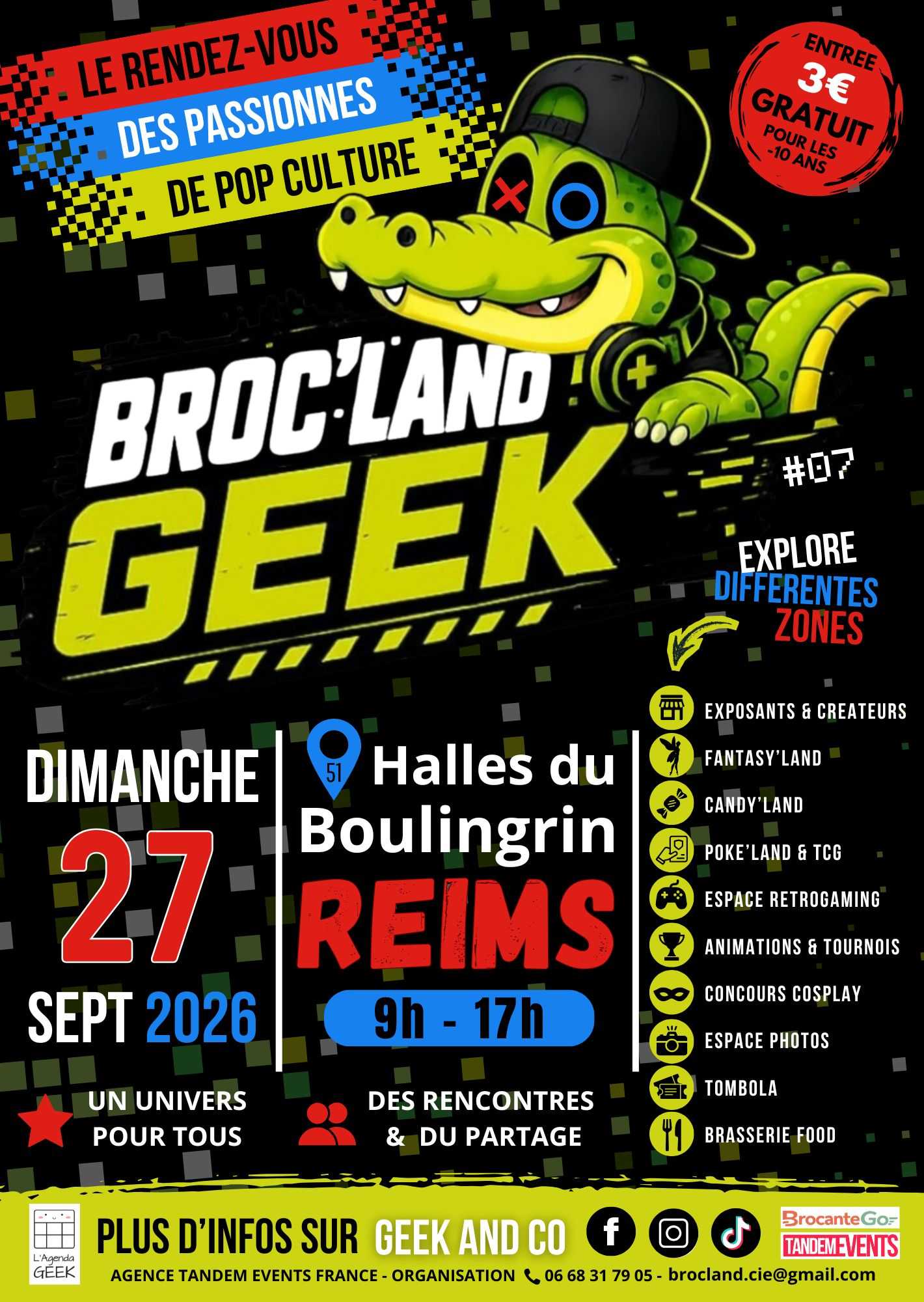 Photo de Broc Land Geek Reims