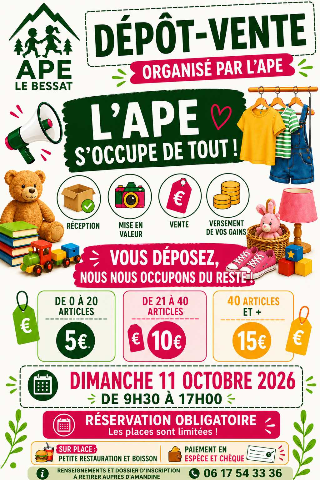Photo de Dépot-Vente de l'Association des Parents du Bessat