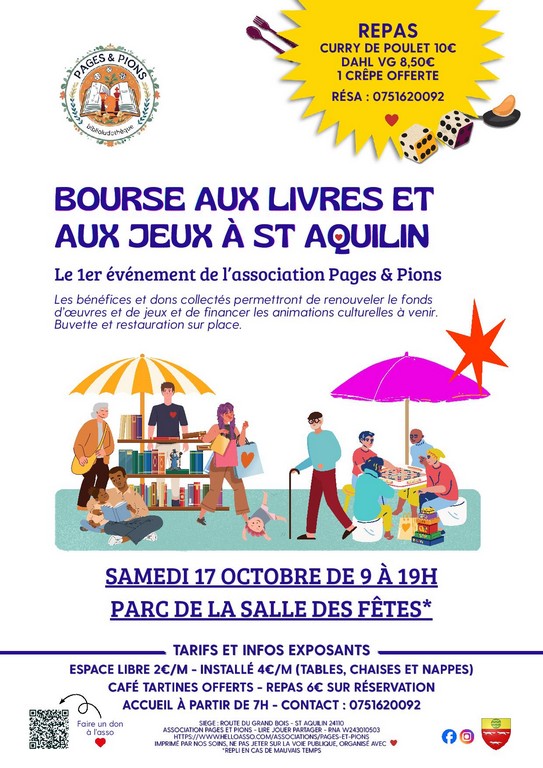 Photo de Bourse aux livres et aux jeux