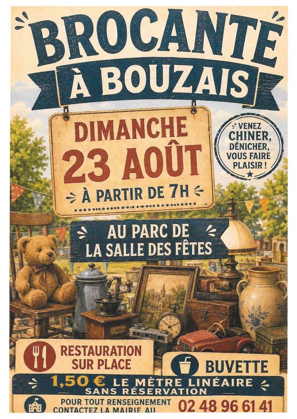 Photo de Brocante à Bouzais