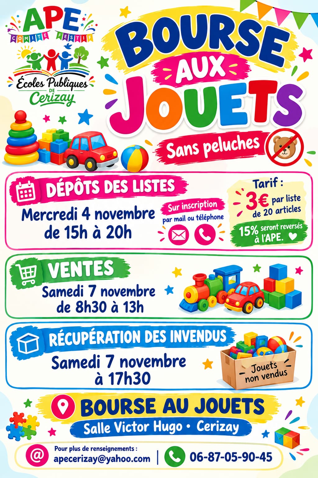 Photo de Bourse aux jouets