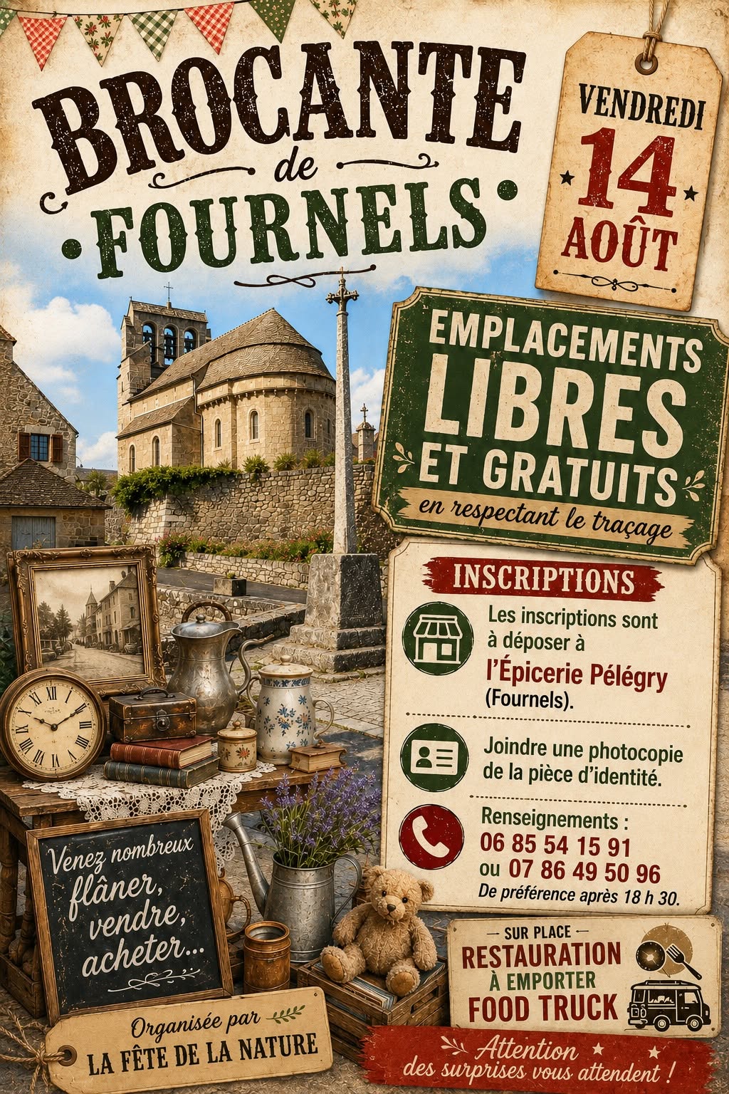 Photo de BROCANTE À FOURNELS