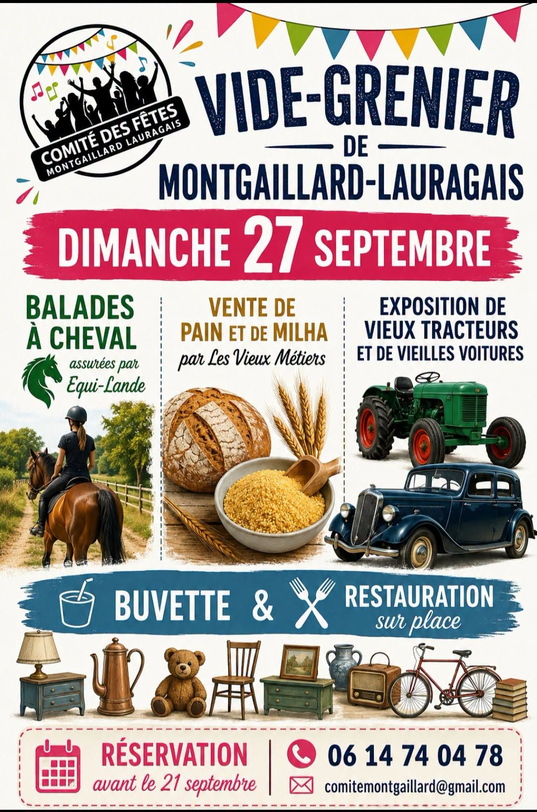 Photo de VIDE GRENIER MONTGAILLARD-LAURAGAIS
