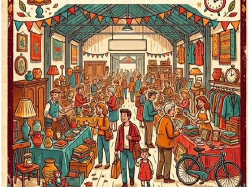 Photo de Marché aux puces en salle