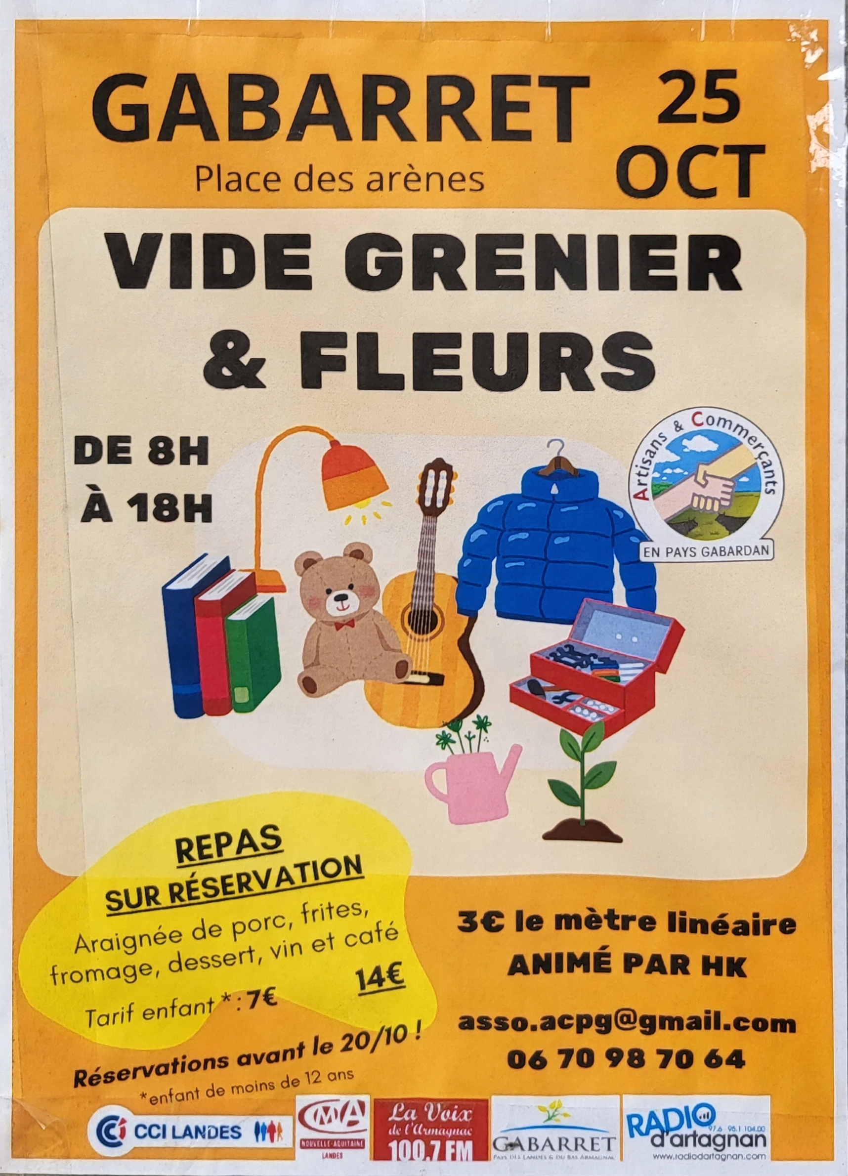 Photo de Vide Grenier et Marché aux fleurs