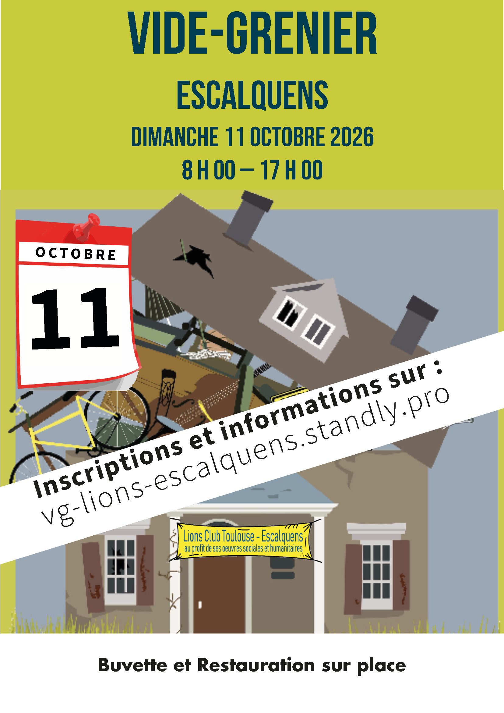 Photo de VIDE-GRENIER DU LIONS CLUB