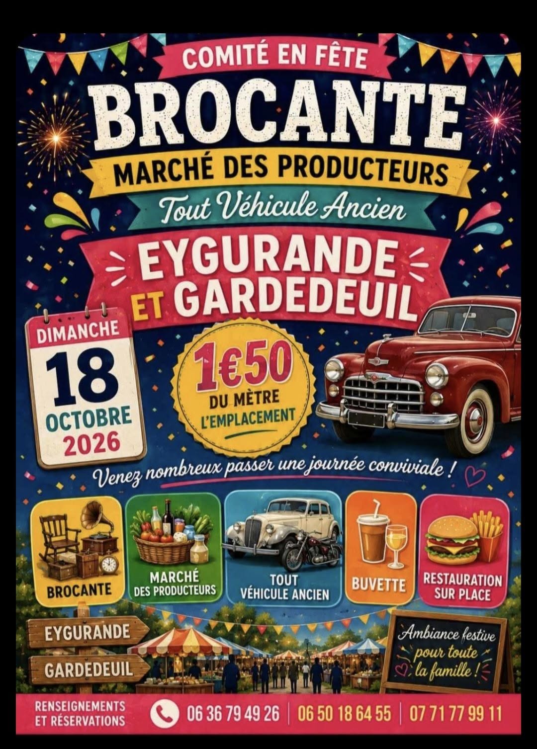 Photo de Brocante-marché de producteurs