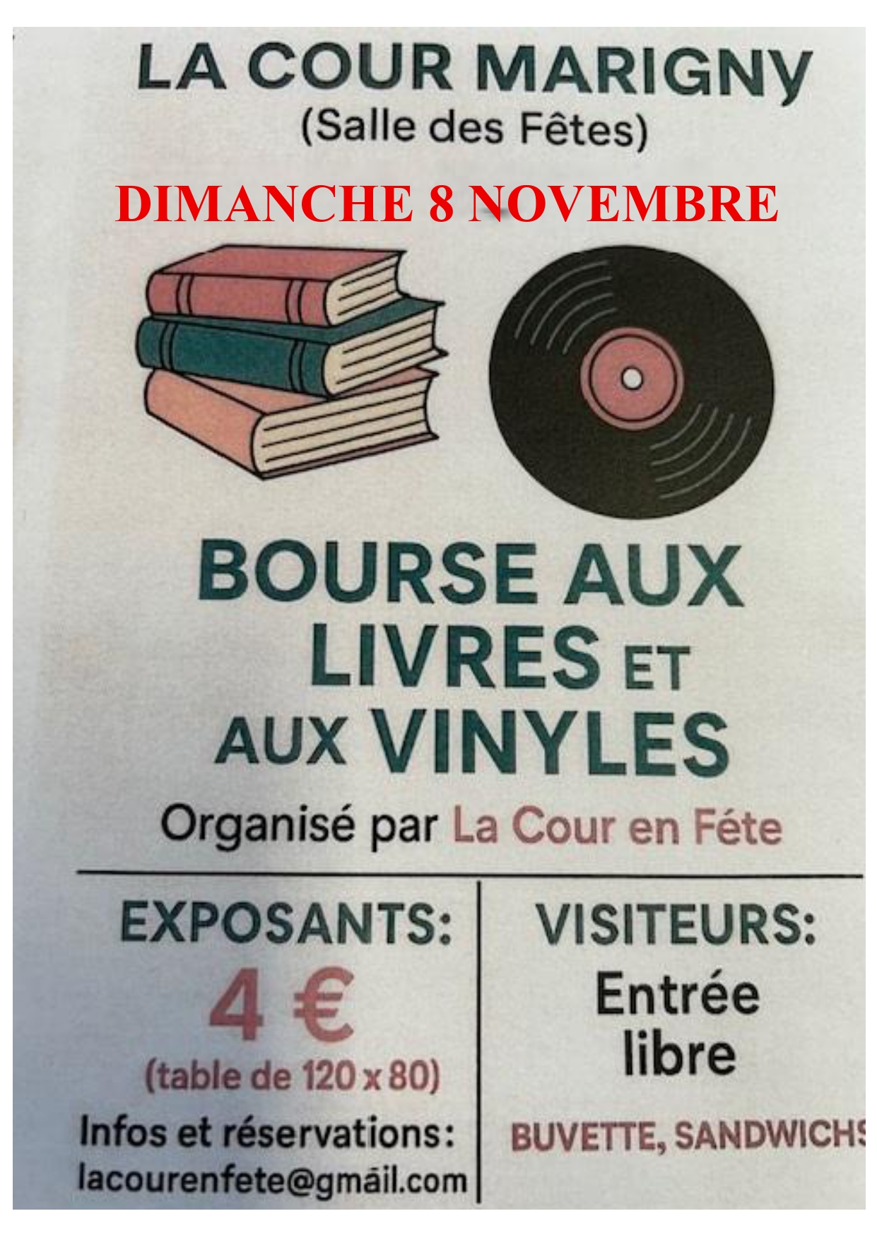 Photo de Bourse aux livres & vinyles