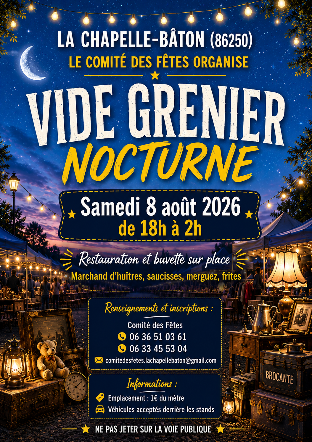 Photo de Vide-grenier nocturne