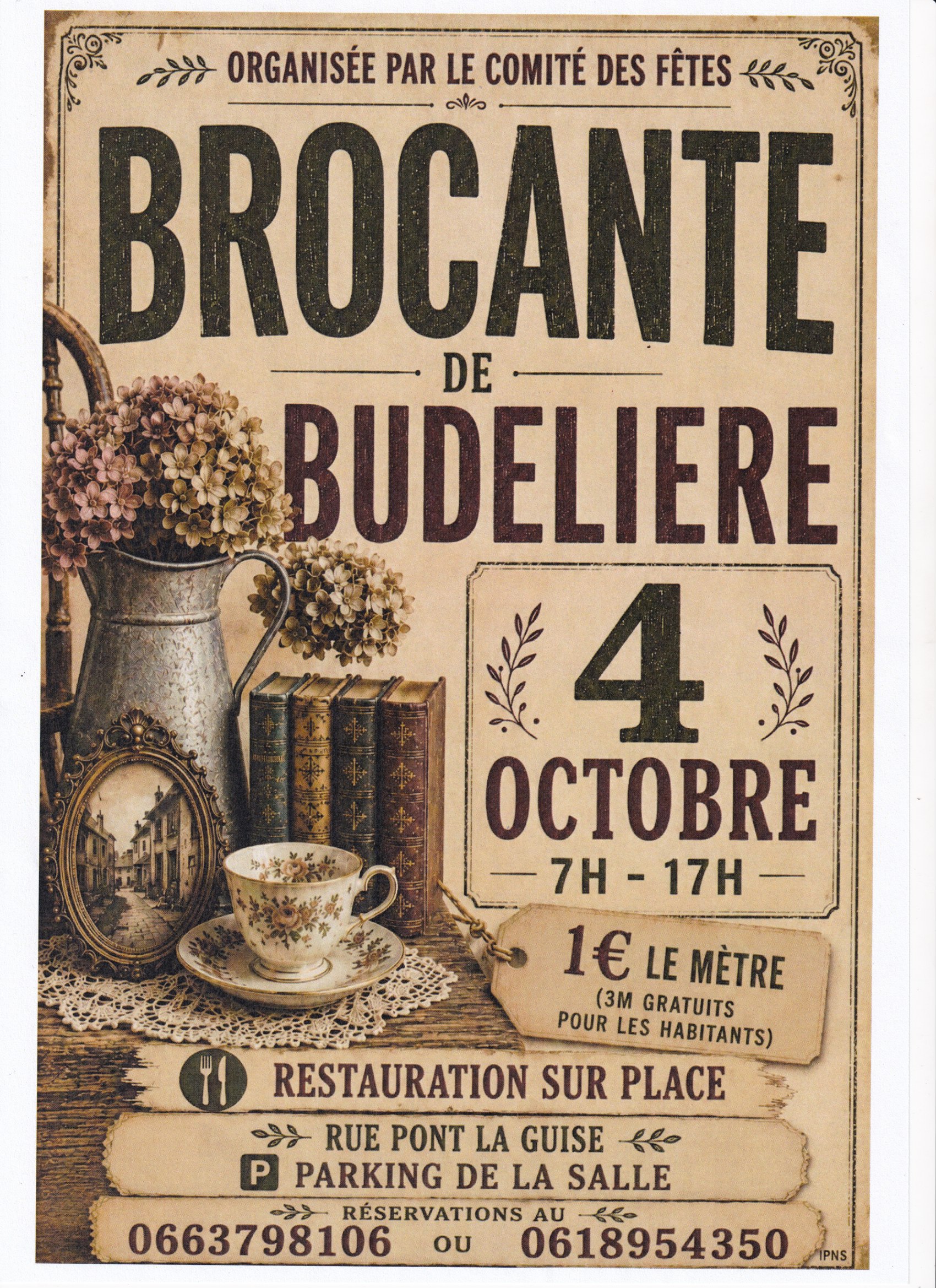 Photo de Budelière en fête - Brocante