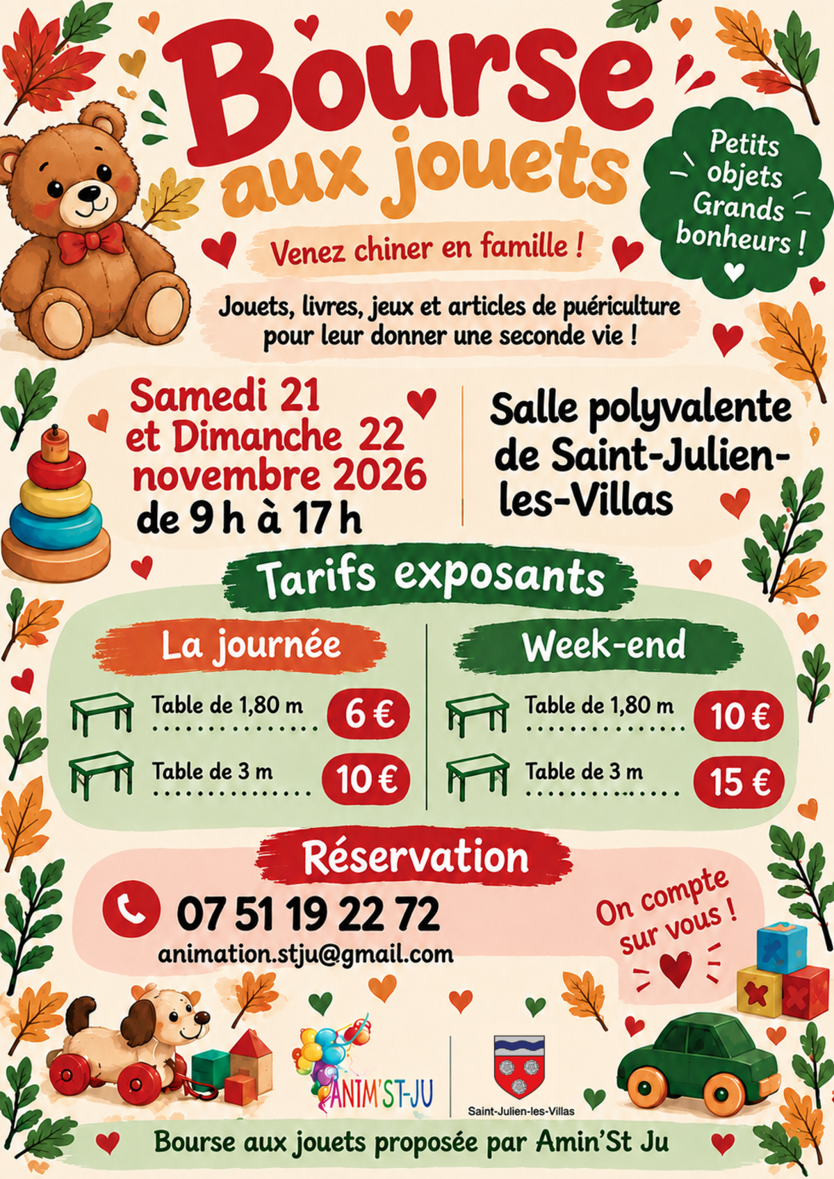 Photo de Bourse aux jouets