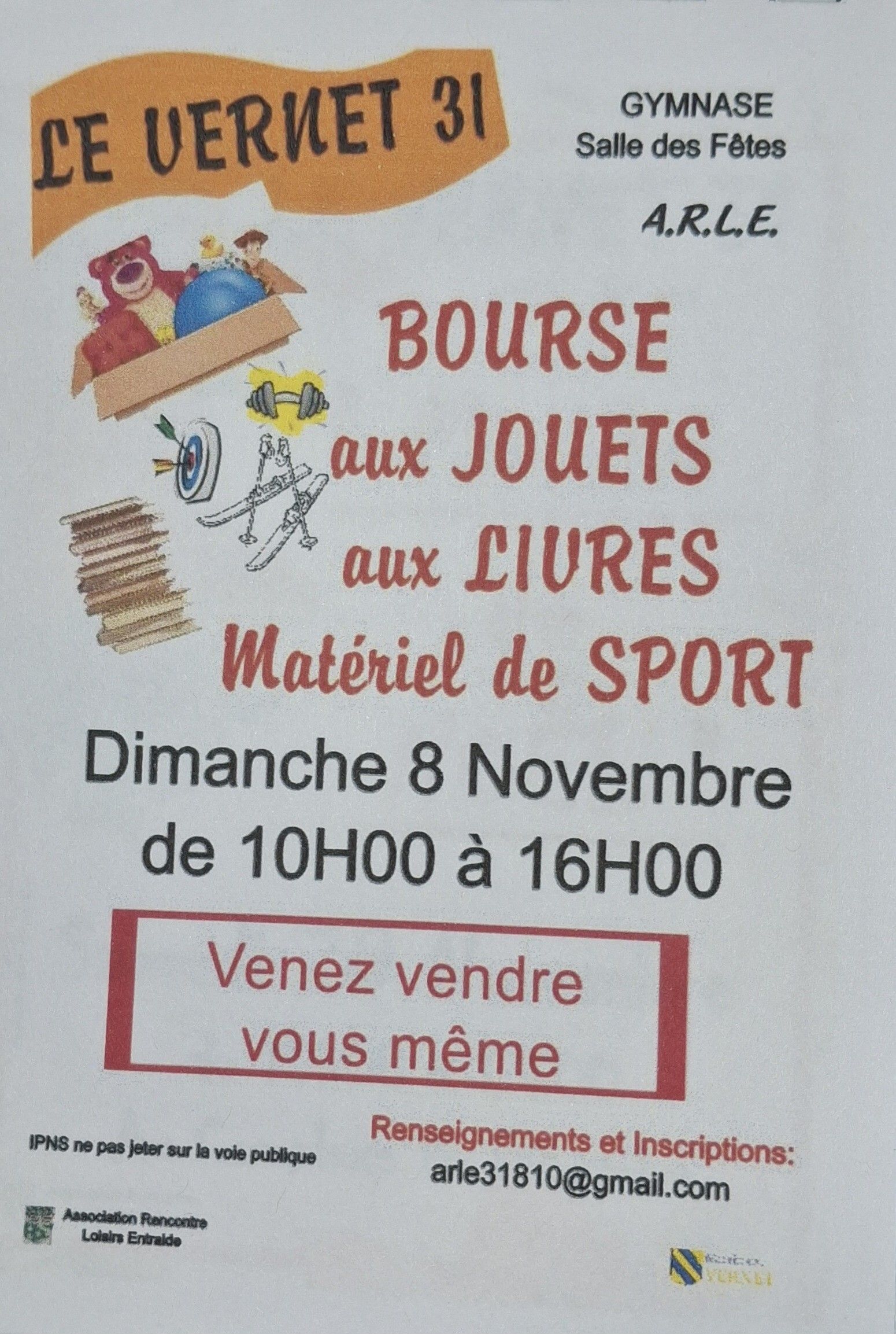 Photo de BOURSE AUX JOUETS