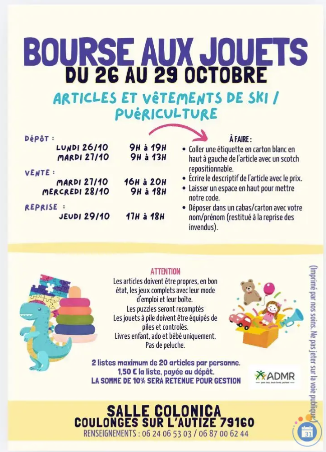 Photo de Bourse aux jouets