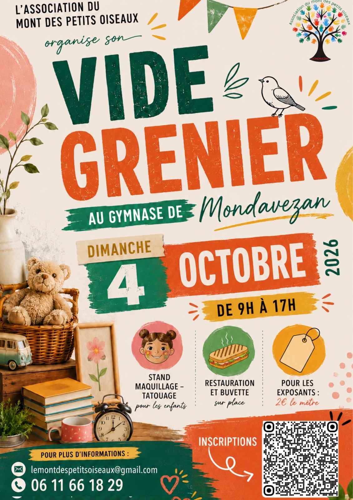 Photo de VIDE GRENIER MONDAVEZAN