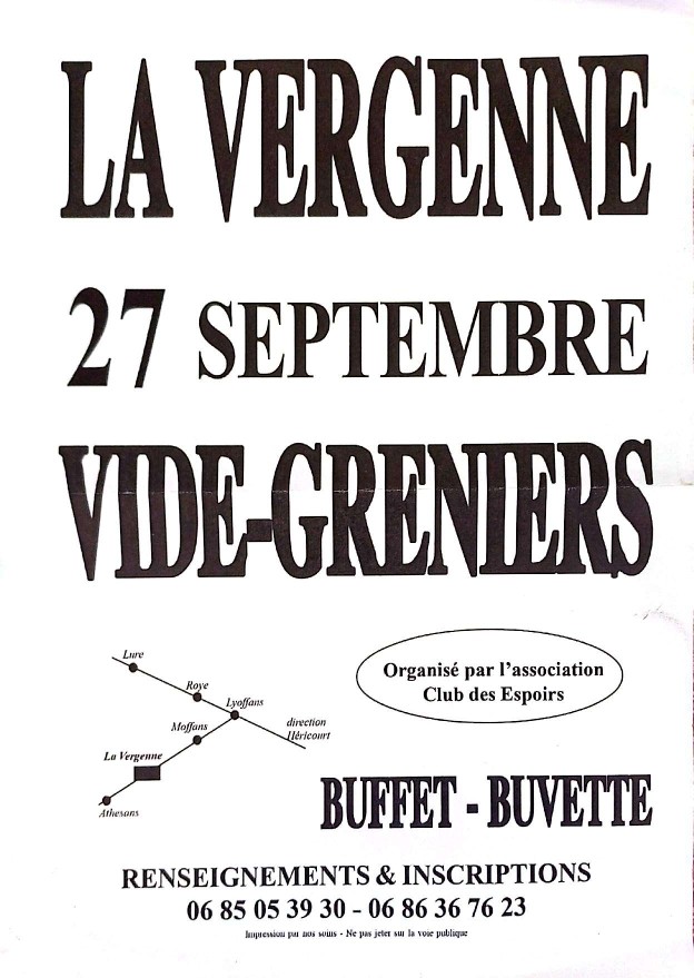 Photo de Vide-greniers