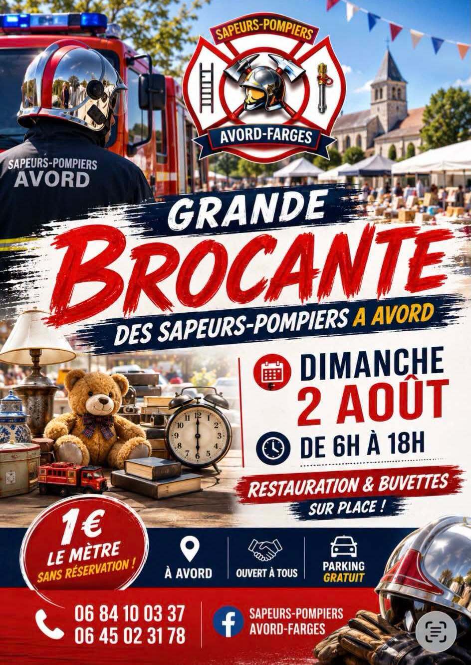 Photo de Brocante des sapeurs-pompiers d'Avord