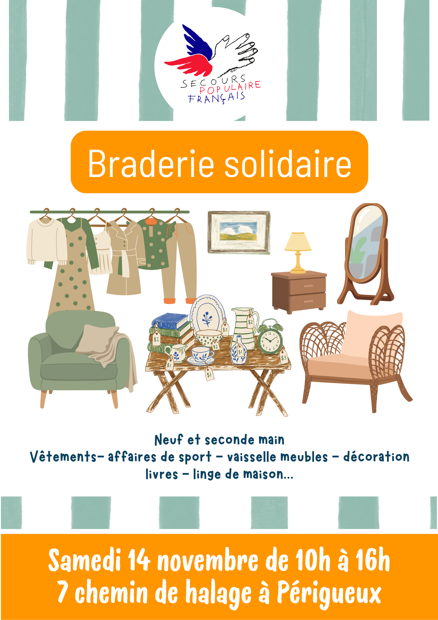 Photo de Braderie Solidaire du Secours Populaire