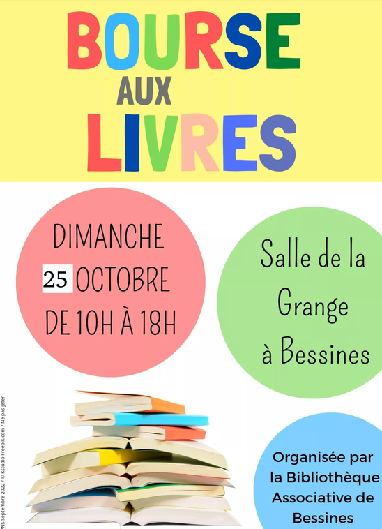 Photo de La bourse aux livres à Bessines