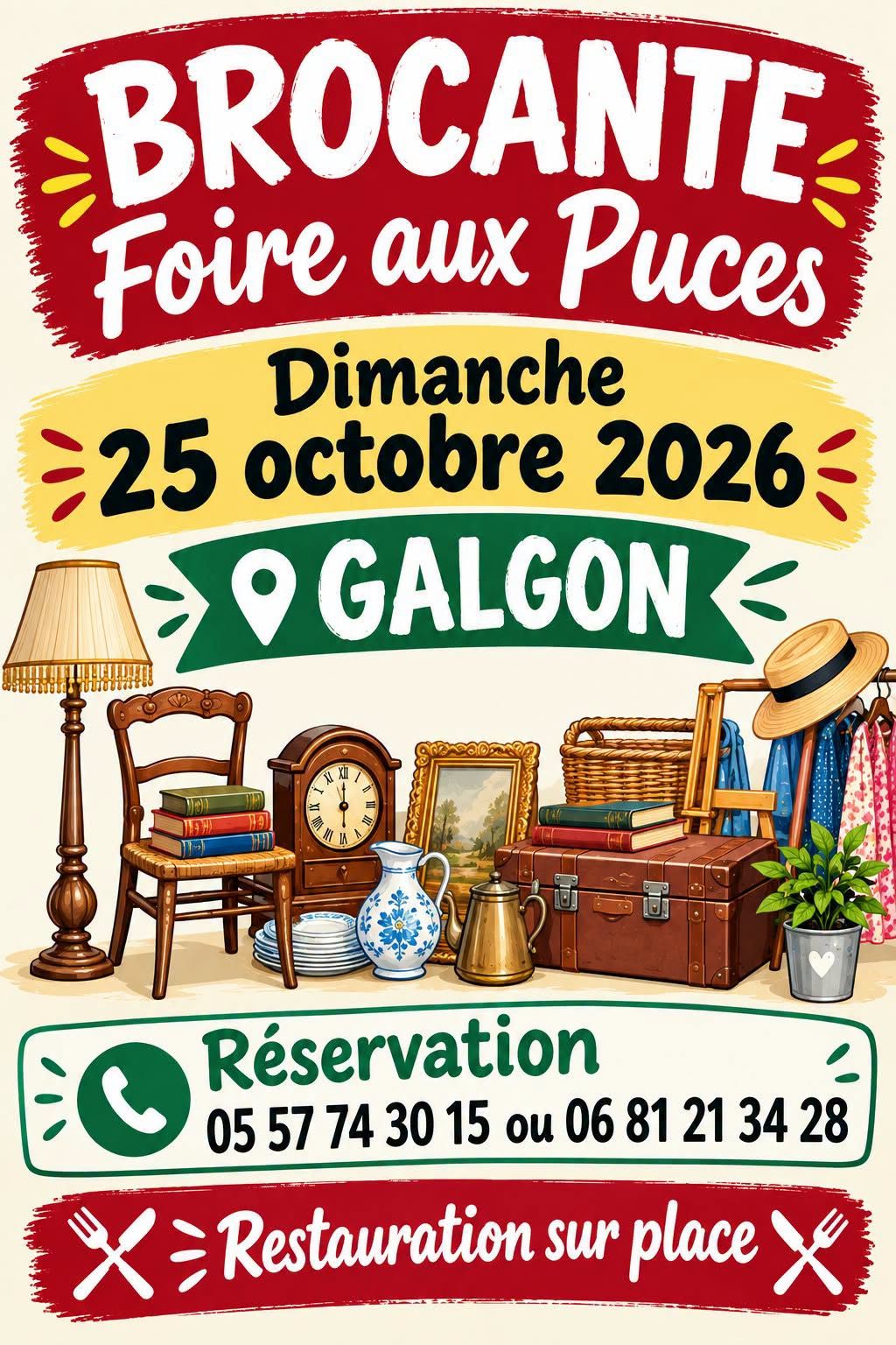 Photo de Brocante et foire aux puces à Galgon