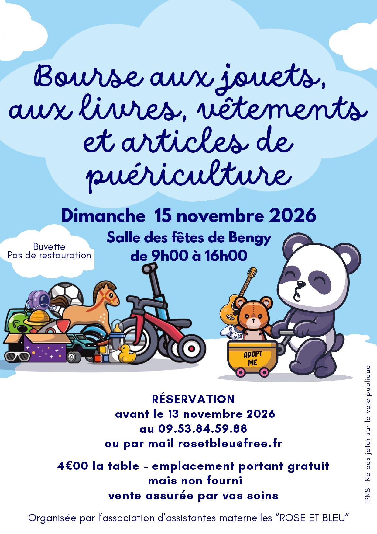 Photo de Bourse aux jouets, aux livres, vêtements et articles de puériculture
