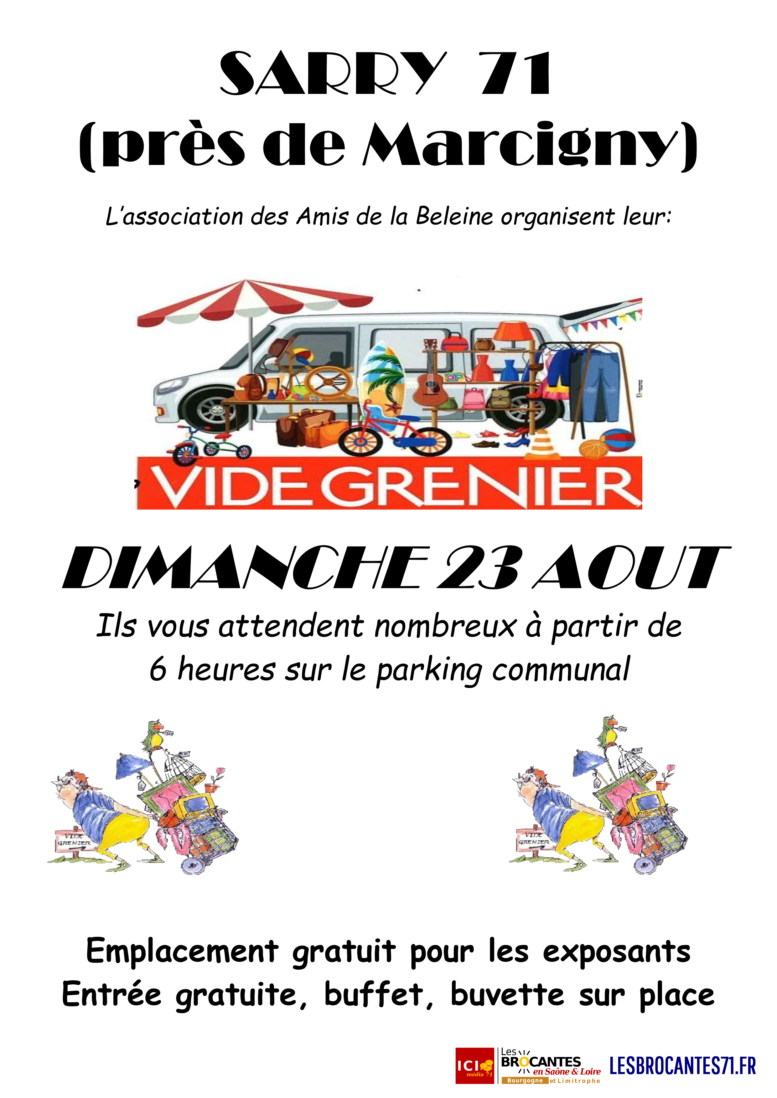 Photo de Vide-grenier des amis de la Beleine