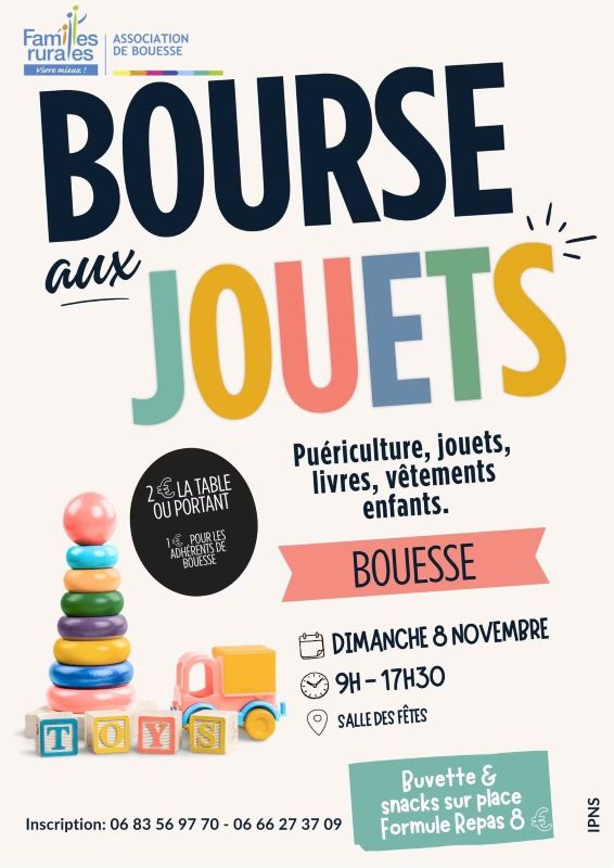 Photo de Bourse aux jouets, puériculture et vêtements