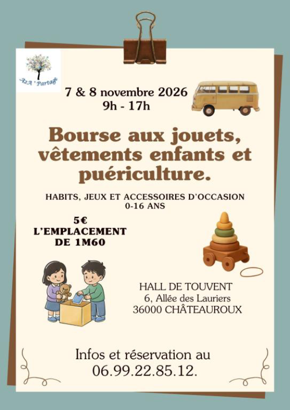 Photo de Bourse aux jouets, vêtements enfants et article de puériculture