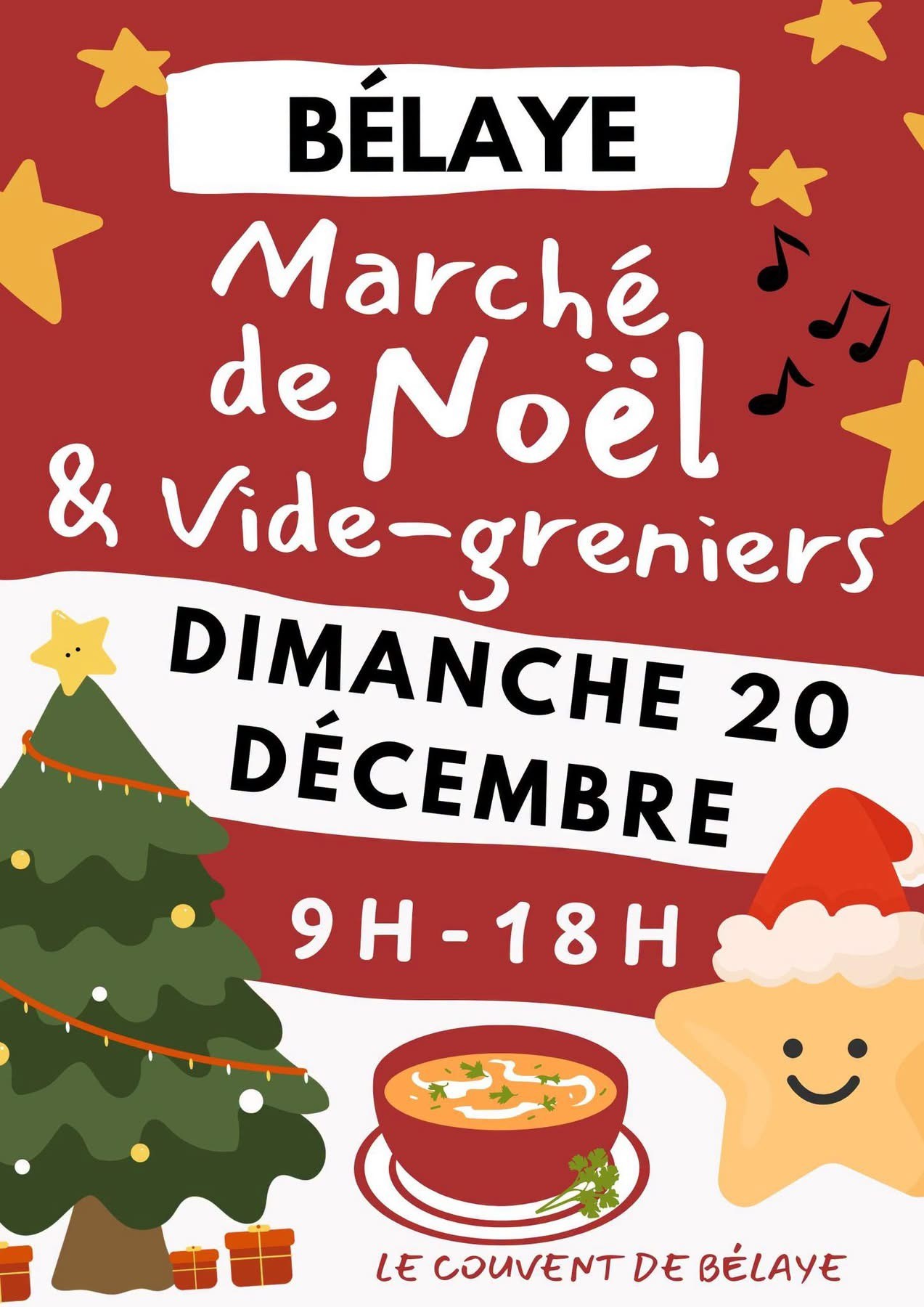 Photo de Marché de Noël artisanal et vide-grenier à Bélaye