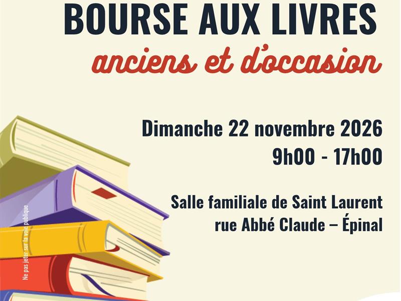 Photo de Bourse aux livres anciens et d'occasion