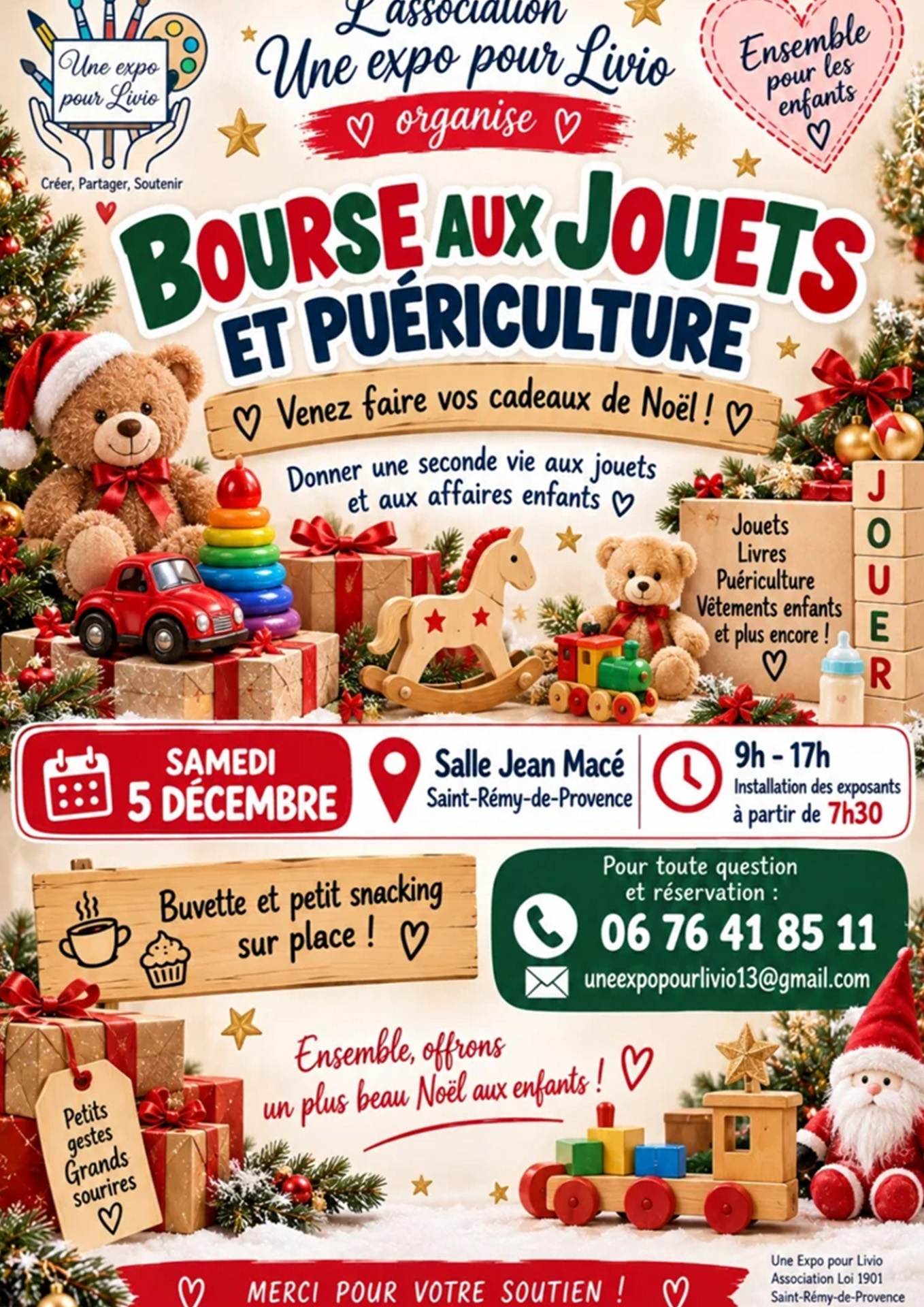 Photo de Bourse aux jouets et puériculture à Saint-Rémy-de-Provence