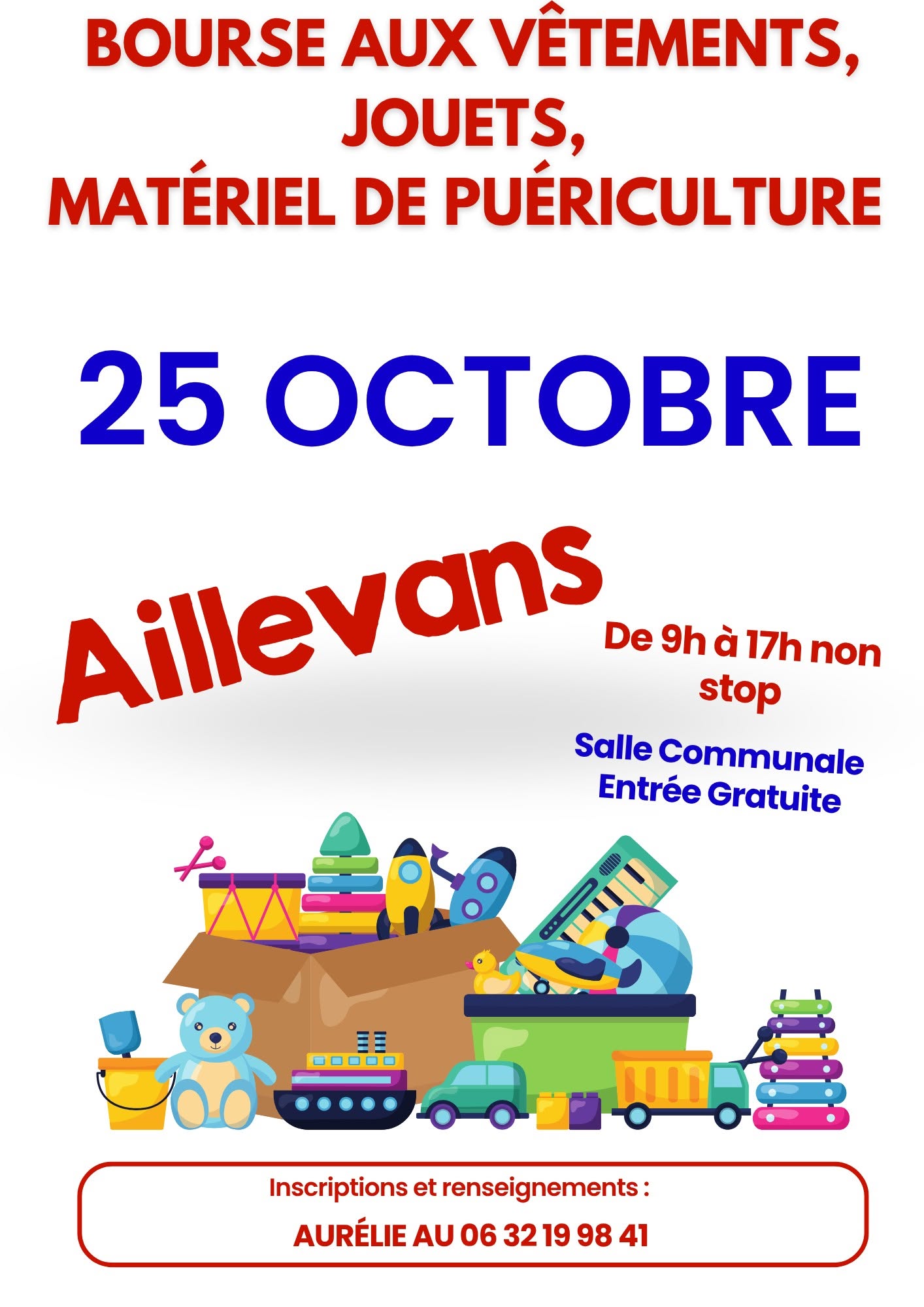 Photo de Bourse aux vêtements, jouets et matériel de puériculture