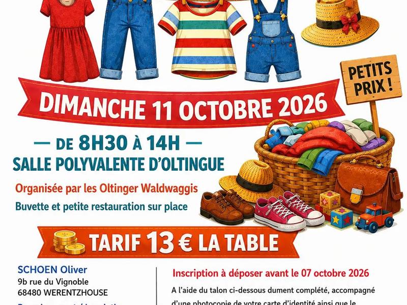Photo de Bourse aux vêtements et jouets de puériculture