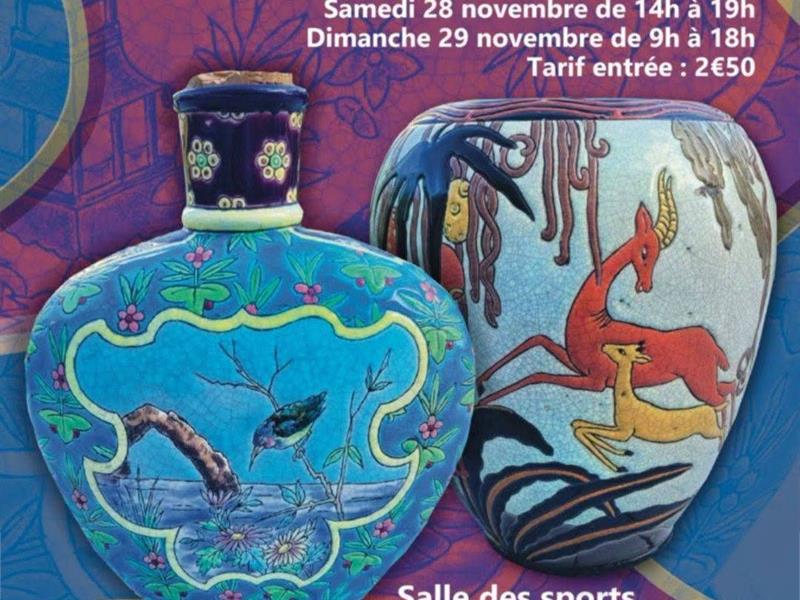 Photo de Marché de Noël des émaux de Longwy, faïences et belle brocante