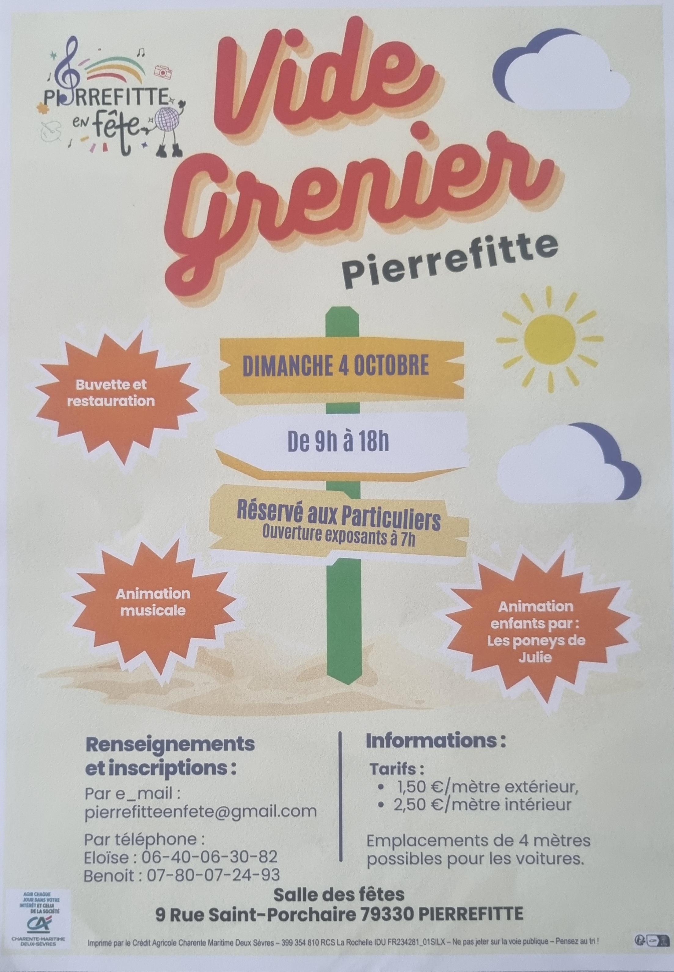 Photo de Vide Grenier Pierrefitte