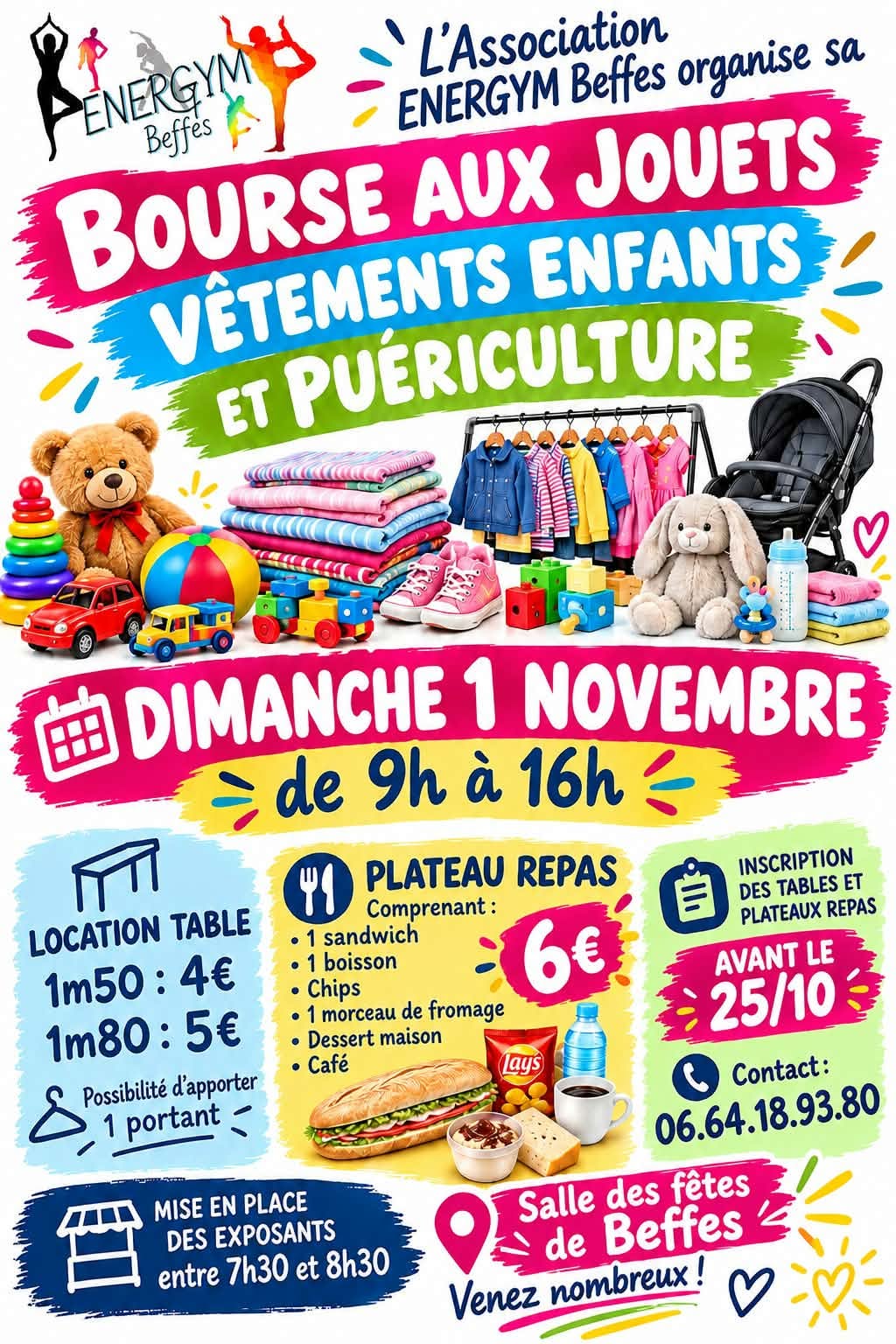 Photo de Bourse aux jouets, vêtements enfants et puériculture à Beffes