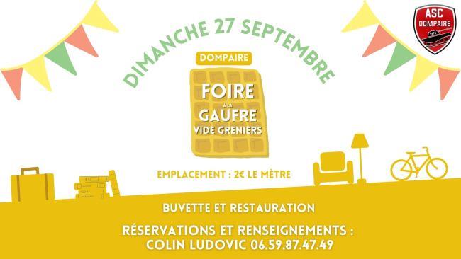 Photo de Foire à la gaufre et vide grenier