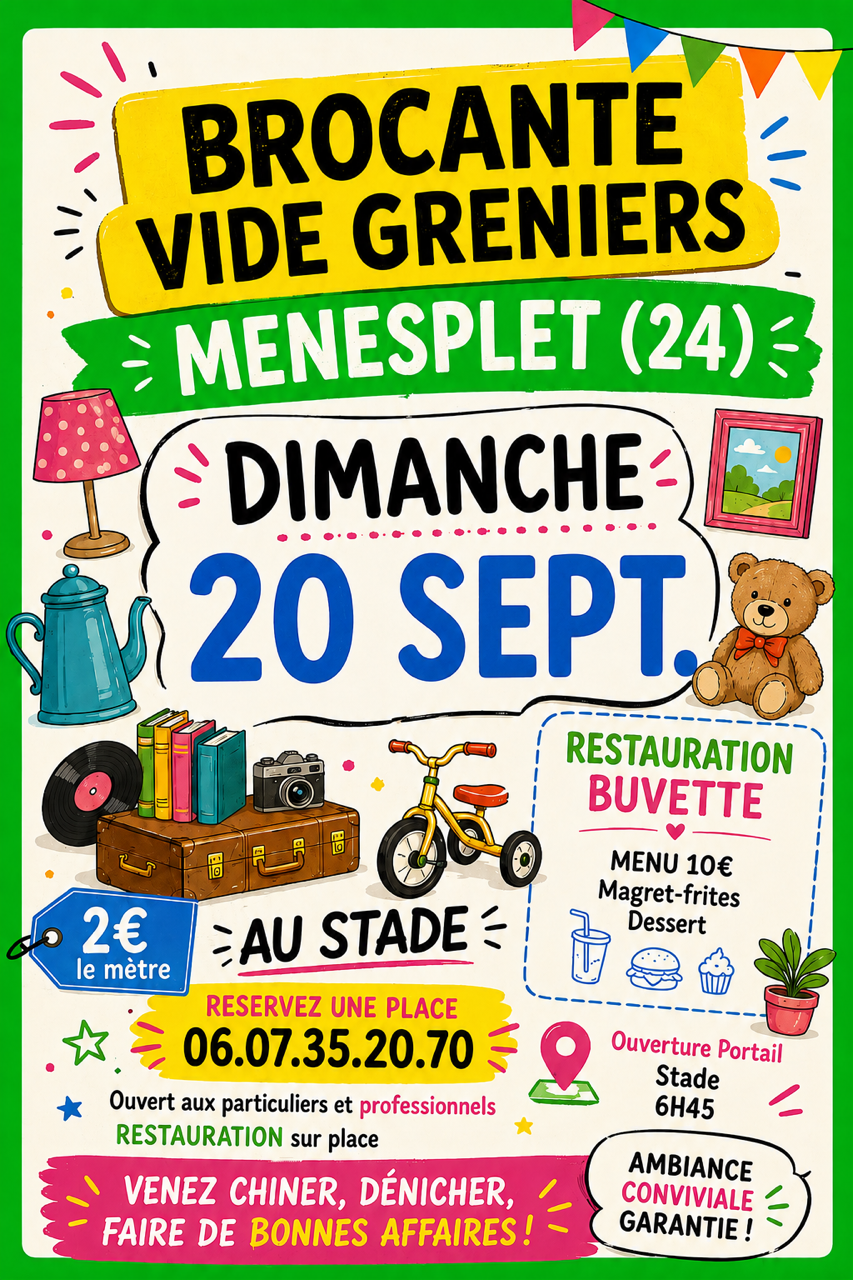 Photo de Brocante-vide-grenier du foot