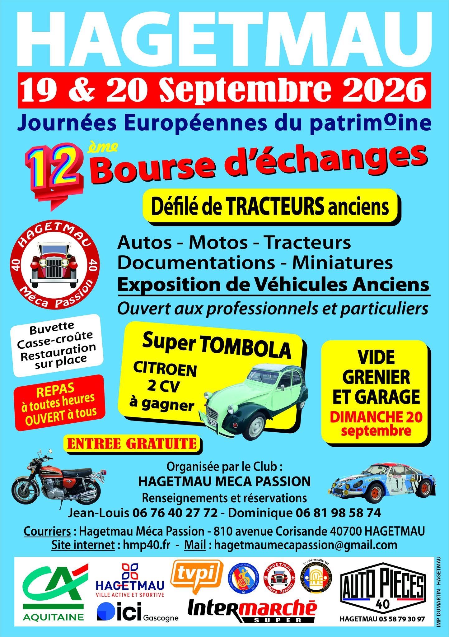 Photo de 12ème Bourse d'échanges autos, motos et tracteurs