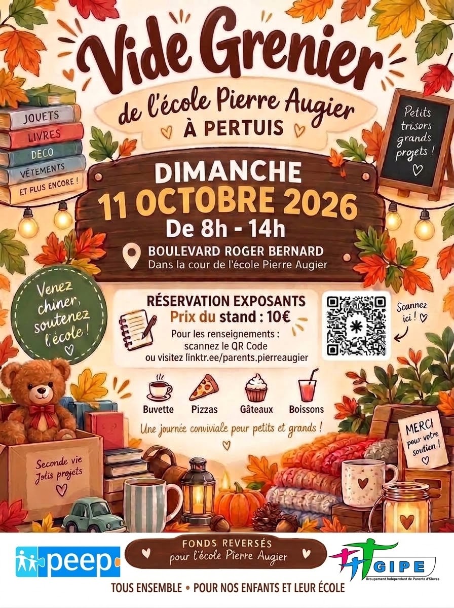 Photo de Vide Grenier de l'école Pierre Augier