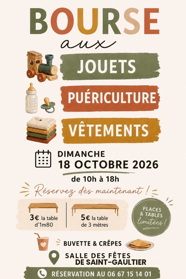 Photo de Bourse aux jouets, puériculture et vêtements