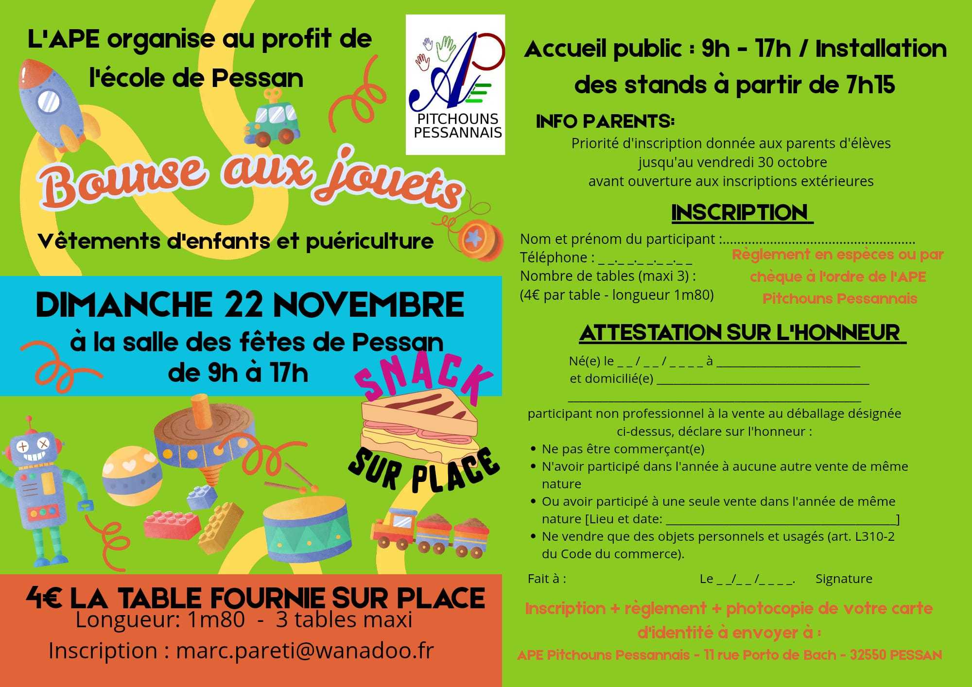 Photo de Bourse aux jouets et vêtements d'enfants/puériculture