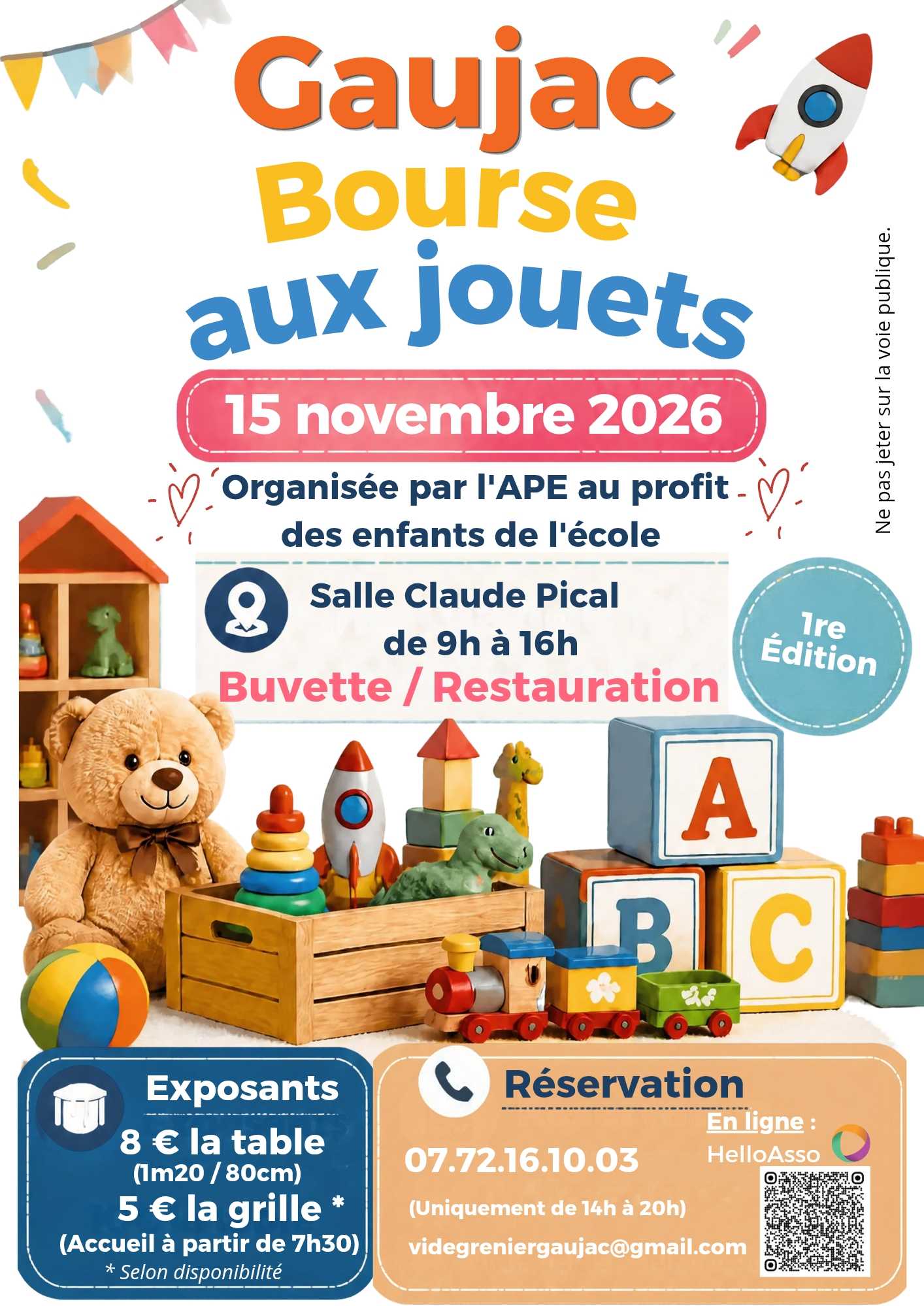Photo de Bourse aux jouets